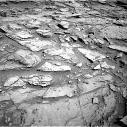 Nasa's Mars rover Curiosity acquired this image using its Right Navigation Camera on Sol 1282, at drive 1434, site number 53