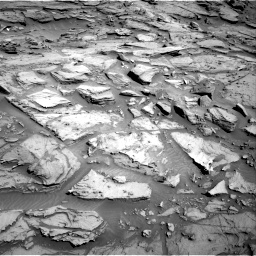 Nasa's Mars rover Curiosity acquired this image using its Right Navigation Camera on Sol 1282, at drive 1440, site number 53