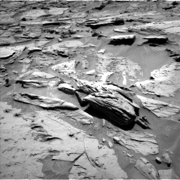 Nasa's Mars rover Curiosity acquired this image using its Left Navigation Camera on Sol 1283, at drive 1476, site number 53