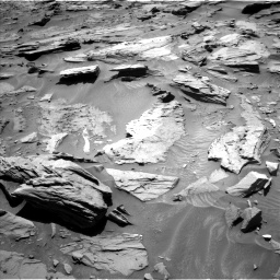 Nasa's Mars rover Curiosity acquired this image using its Left Navigation Camera on Sol 1283, at drive 1482, site number 53