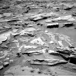 Nasa's Mars rover Curiosity acquired this image using its Left Navigation Camera on Sol 1283, at drive 1494, site number 53