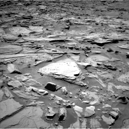 Nasa's Mars rover Curiosity acquired this image using its Left Navigation Camera on Sol 1283, at drive 1506, site number 53