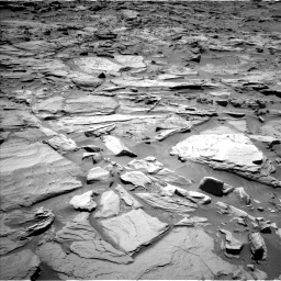 Nasa's Mars rover Curiosity acquired this image using its Left Navigation Camera on Sol 1283, at drive 1512, site number 53