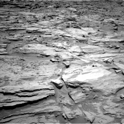 Nasa's Mars rover Curiosity acquired this image using its Left Navigation Camera on Sol 1283, at drive 1524, site number 53