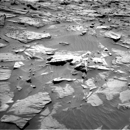 Nasa's Mars rover Curiosity acquired this image using its Left Navigation Camera on Sol 1283, at drive 1560, site number 53