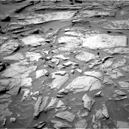 Nasa's Mars rover Curiosity acquired this image using its Left Navigation Camera on Sol 1283, at drive 1602, site number 53