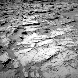 Nasa's Mars rover Curiosity acquired this image using its Left Navigation Camera on Sol 1283, at drive 1638, site number 53