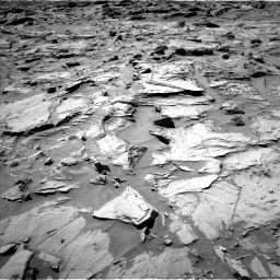 Nasa's Mars rover Curiosity acquired this image using its Left Navigation Camera on Sol 1283, at drive 1644, site number 53