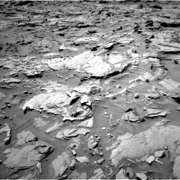 Nasa's Mars rover Curiosity acquired this image using its Left Navigation Camera on Sol 1283, at drive 1656, site number 53