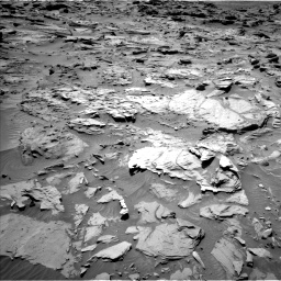 Nasa's Mars rover Curiosity acquired this image using its Left Navigation Camera on Sol 1283, at drive 1662, site number 53