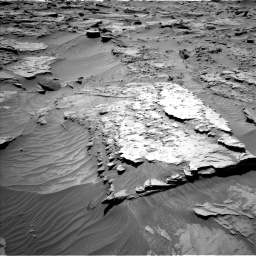 Nasa's Mars rover Curiosity acquired this image using its Left Navigation Camera on Sol 1283, at drive 1680, site number 53