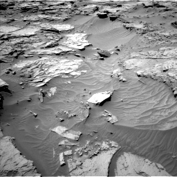 Nasa's Mars rover Curiosity acquired this image using its Left Navigation Camera on Sol 1283, at drive 1692, site number 53