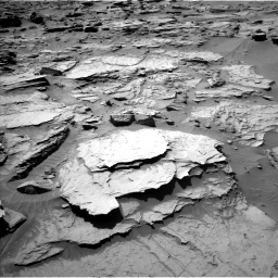 Nasa's Mars rover Curiosity acquired this image using its Left Navigation Camera on Sol 1283, at drive 1704, site number 53