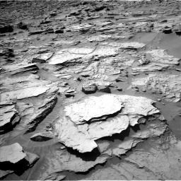Nasa's Mars rover Curiosity acquired this image using its Left Navigation Camera on Sol 1283, at drive 1710, site number 53