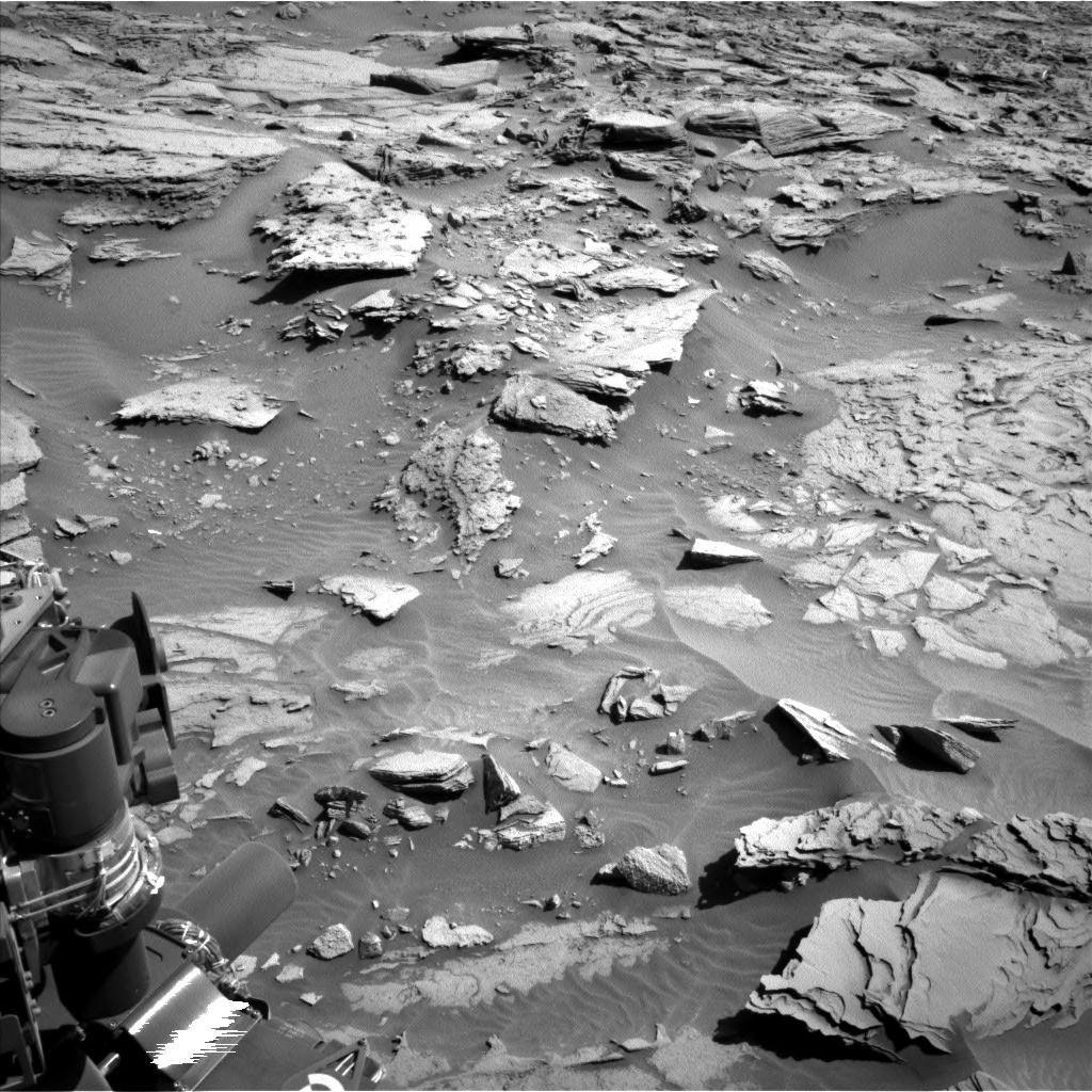 Nasa's Mars rover Curiosity acquired this image using its Left Navigation Camera on Sol 1283, at drive 1716, site number 53