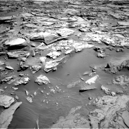 Nasa's Mars rover Curiosity acquired this image using its Left Navigation Camera on Sol 1283, at drive 1740, site number 53