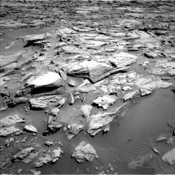 Nasa's Mars rover Curiosity acquired this image using its Left Navigation Camera on Sol 1283, at drive 1746, site number 53