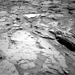 Nasa's Mars rover Curiosity acquired this image using its Right Navigation Camera on Sol 1283, at drive 1470, site number 53