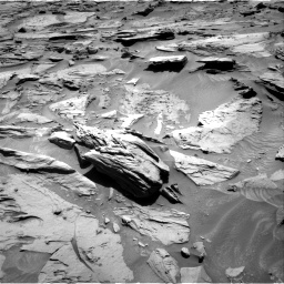 Nasa's Mars rover Curiosity acquired this image using its Right Navigation Camera on Sol 1283, at drive 1476, site number 53