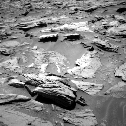 Nasa's Mars rover Curiosity acquired this image using its Right Navigation Camera on Sol 1283, at drive 1488, site number 53