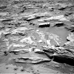 Nasa's Mars rover Curiosity acquired this image using its Right Navigation Camera on Sol 1283, at drive 1494, site number 53