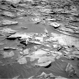 Nasa's Mars rover Curiosity acquired this image using its Right Navigation Camera on Sol 1283, at drive 1554, site number 53