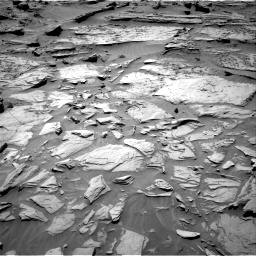 Nasa's Mars rover Curiosity acquired this image using its Right Navigation Camera on Sol 1283, at drive 1590, site number 53