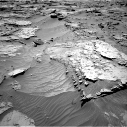 Nasa's Mars rover Curiosity acquired this image using its Right Navigation Camera on Sol 1283, at drive 1686, site number 53