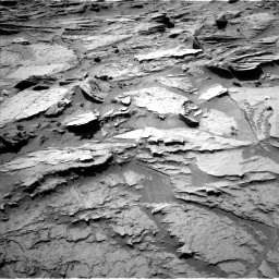 Nasa's Mars rover Curiosity acquired this image using its Left Navigation Camera on Sol 1284, at drive 1768, site number 53
