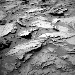 Nasa's Mars rover Curiosity acquired this image using its Left Navigation Camera on Sol 1284, at drive 1780, site number 53