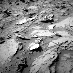 Nasa's Mars rover Curiosity acquired this image using its Left Navigation Camera on Sol 1284, at drive 1792, site number 53
