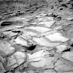 Nasa's Mars rover Curiosity acquired this image using its Left Navigation Camera on Sol 1284, at drive 1810, site number 53