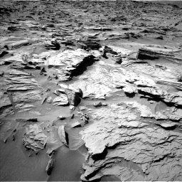 Nasa's Mars rover Curiosity acquired this image using its Left Navigation Camera on Sol 1284, at drive 1840, site number 53