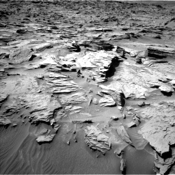Nasa's Mars rover Curiosity acquired this image using its Left Navigation Camera on Sol 1284, at drive 1846, site number 53