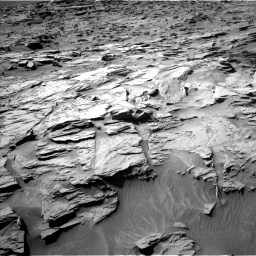 Nasa's Mars rover Curiosity acquired this image using its Left Navigation Camera on Sol 1284, at drive 1858, site number 53