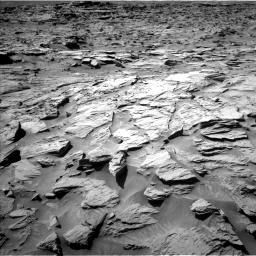 Nasa's Mars rover Curiosity acquired this image using its Left Navigation Camera on Sol 1284, at drive 1870, site number 53