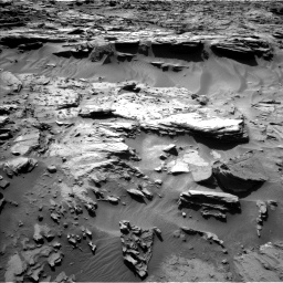 Nasa's Mars rover Curiosity acquired this image using its Left Navigation Camera on Sol 1284, at drive 1930, site number 53
