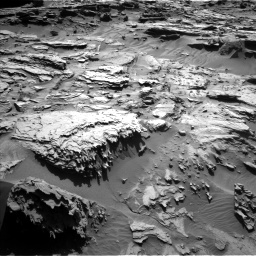 Nasa's Mars rover Curiosity acquired this image using its Left Navigation Camera on Sol 1284, at drive 1942, site number 53