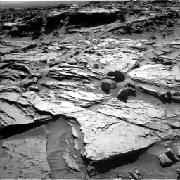 Nasa's Mars rover Curiosity acquired this image using its Left Navigation Camera on Sol 1284, at drive 1978, site number 53
