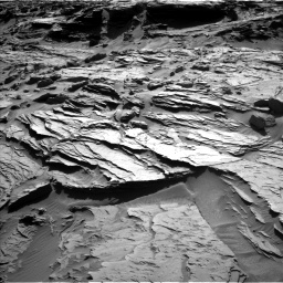 Nasa's Mars rover Curiosity acquired this image using its Left Navigation Camera on Sol 1284, at drive 1984, site number 53