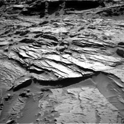 Nasa's Mars rover Curiosity acquired this image using its Left Navigation Camera on Sol 1284, at drive 1990, site number 53