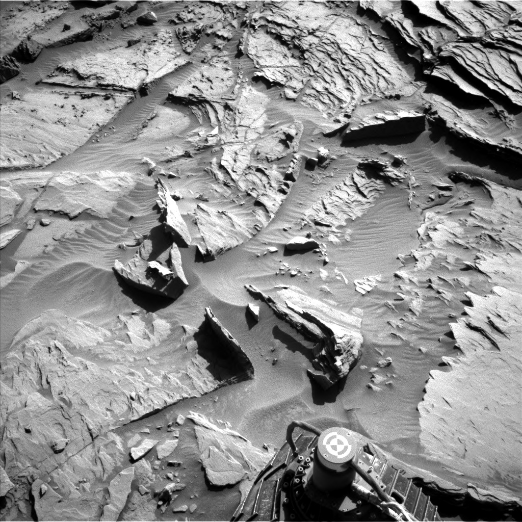 Nasa's Mars rover Curiosity acquired this image using its Left Navigation Camera on Sol 1284, at drive 1990, site number 53