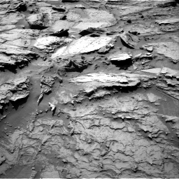 Nasa's Mars rover Curiosity acquired this image using its Right Navigation Camera on Sol 1284, at drive 1756, site number 53