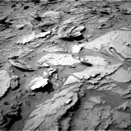 Nasa's Mars rover Curiosity acquired this image using its Right Navigation Camera on Sol 1284, at drive 1792, site number 53