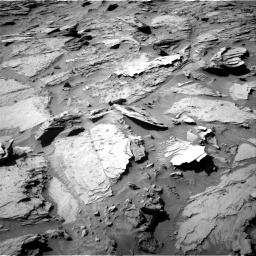 Nasa's Mars rover Curiosity acquired this image using its Right Navigation Camera on Sol 1284, at drive 1798, site number 53