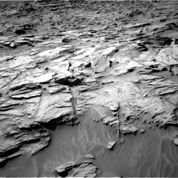 Nasa's Mars rover Curiosity acquired this image using its Right Navigation Camera on Sol 1284, at drive 1858, site number 53