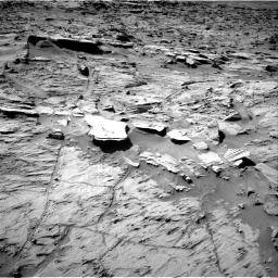 Nasa's Mars rover Curiosity acquired this image using its Right Navigation Camera on Sol 1284, at drive 1888, site number 53