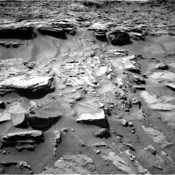 Nasa's Mars rover Curiosity acquired this image using its Right Navigation Camera on Sol 1284, at drive 1924, site number 53