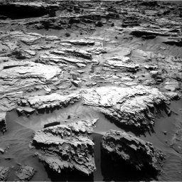 Nasa's Mars rover Curiosity acquired this image using its Right Navigation Camera on Sol 1284, at drive 1954, site number 53