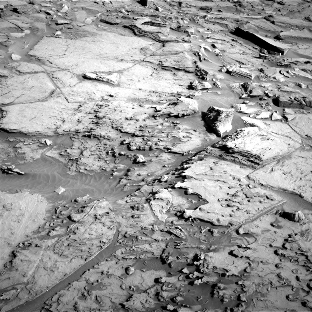 Nasa's Mars rover Curiosity acquired this image using its Right Navigation Camera on Sol 1284, at drive 1954, site number 53